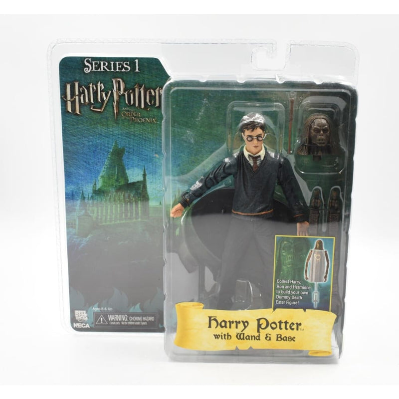 NECA Harry Potter & The Order of Phoenix Series 1 Harry with Wand Action Figure - Toys & Games:Action Figures & Accessories:Action Figures