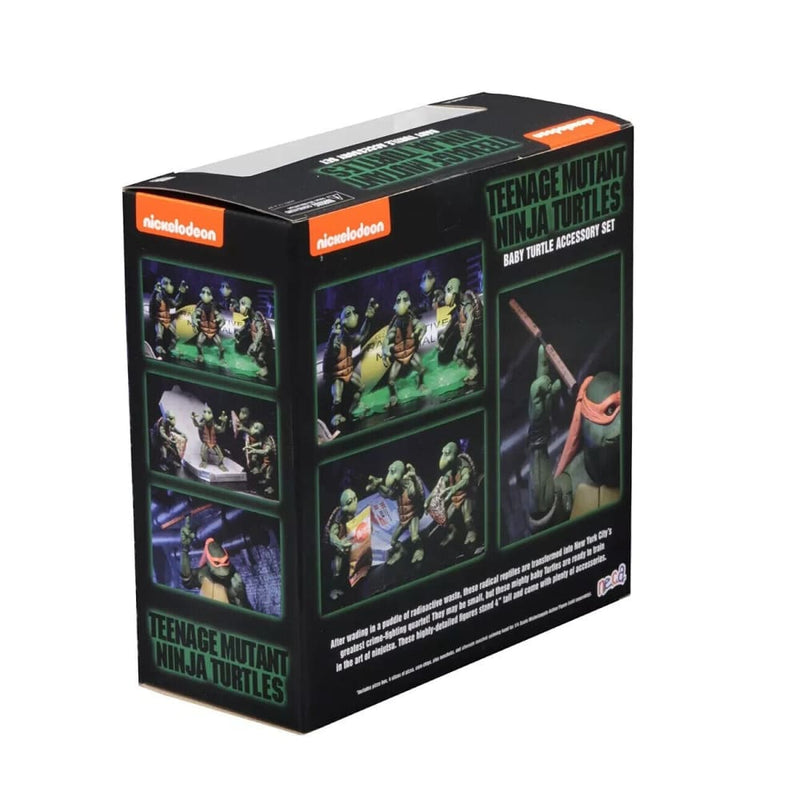 NECA Teenage Mutant Ninja Turtles - Baby Turtles Accessory 1:4 Scale Figure Set - Toys & Games:Action Figures & Accessories:Action Figures