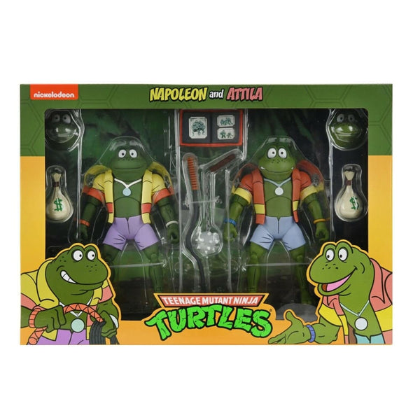 NECA - Teenage Mutant Ninja Turtles Cartoon Series - Napoleon & Atilla 2-Pack