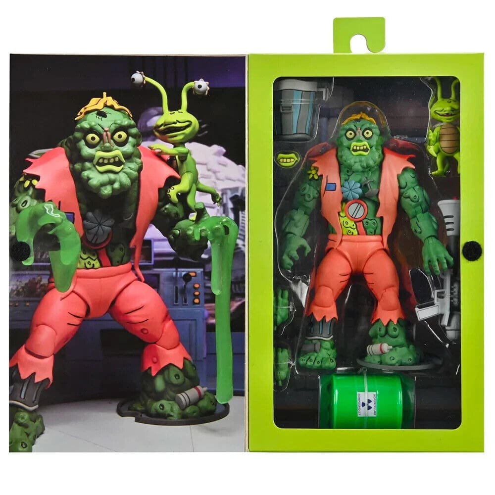 NECA Teenage Mutant Ninja Turtles Cartoon Series Ultimate Muckman Action Figure - Toys & Games:Action Figures & Accessories:Action Figures