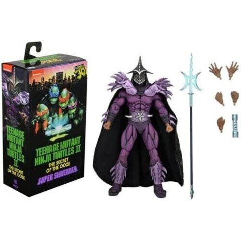 NECA Teenage Mutant Ninja Turtles II - Ultimate Super Shredder 30th Anniversary - Toys & Games:Action Figures & Accessories:Action Figures