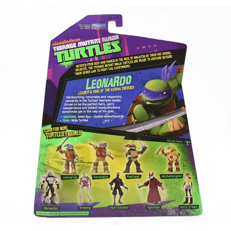 Nickelodeon Teenage Mutant Ninja Turtles - Leonardo Leader Action Figure - Toys & Games:Action Figures & Accessories:Action Figures