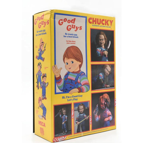 Official Genuine NECA - Child’s Play - Good Guys Chucky 7’’ Scale Action Figure - Toys & Games:Action Figures & Accessories:Action Figures