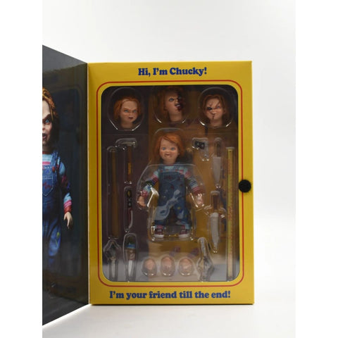 Official Genuine NECA - Child’s Play - Good Guys Chucky 7’’ Scale Action Figure - Toys & Games:Action Figures & Accessories:Action Figures