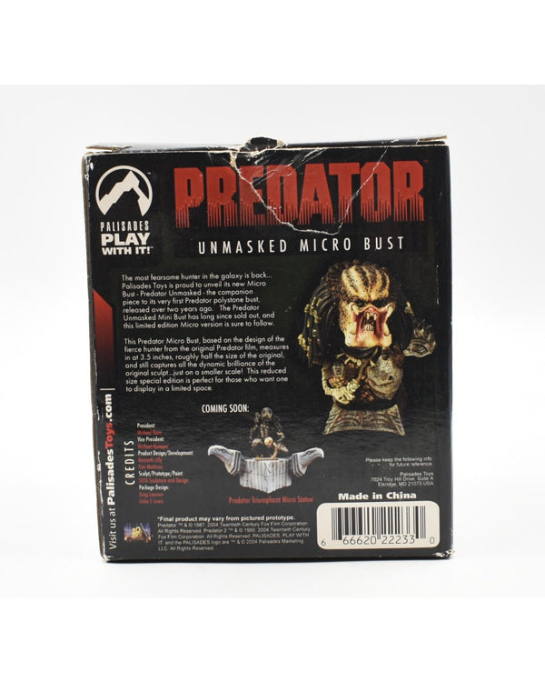 Palisades Toys - Predator - Unmasked Predator Limited Edition Micro Bust - Toys & Games:Action Figures & Accessories:Action Figures