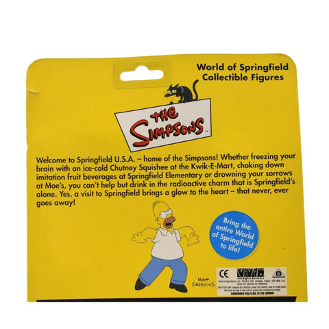 Playmates The Simpsons World of Springfield - Bart Simpson Action Figure - Toys & Games:Action Figures & Accessories:Action Figures