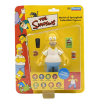 Playmates The Simpsons World of Springfield - Homer Simpson Action Figure - Toys & Games:Action Figures & Accessories:Action Figures