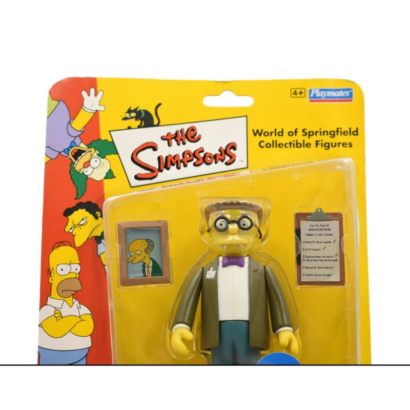 Playmates The Simpsons World of Springfield - Smithers Action Figure - Toys & Games:Action Figures & Accessories:Action Figures