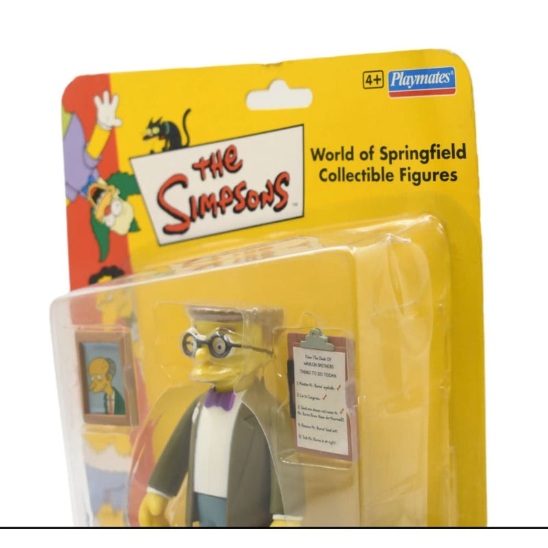 Playmates The Simpsons World of Springfield - Smithers Action Figure - Toys & Games:Action Figures & Accessories:Action Figures