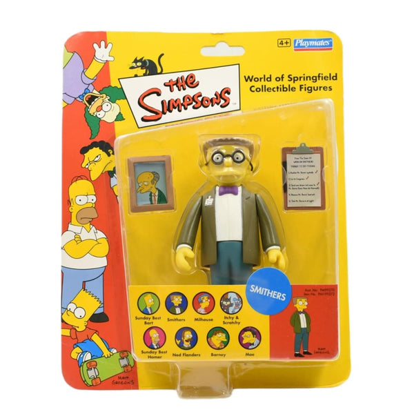 Playmates The Simpsons World of Springfield - Smithers Action Figure - Toys & Games:Action Figures & Accessories:Action Figures