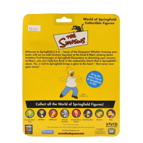 Playmates The Simpsons World of Springfield - Smithers Action Figure - Toys & Games:Action Figures & Accessories:Action Figures