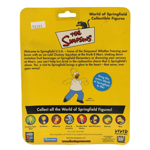 Playmates The Simpsons World of Springfield - Sunday Best Bart Action Figure - Toys & Games:Action Figures & Accessories:Action Figures