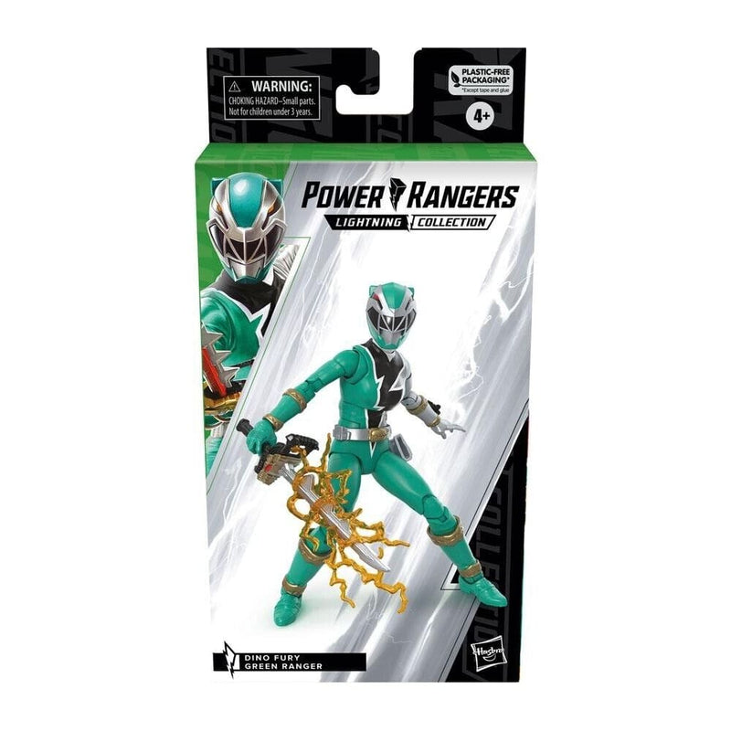 Power Rangers Lightning Collection - Dino Fury Green Ranger Action Figure - Toys & Games:Action Figures & Accessories:Action Figures