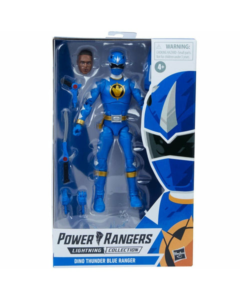 Power Rangers Lightning Collection - Dino Thunder Blue Ranger Action Figure - Toys & Games:Action Figures & Accessories:Action Figures