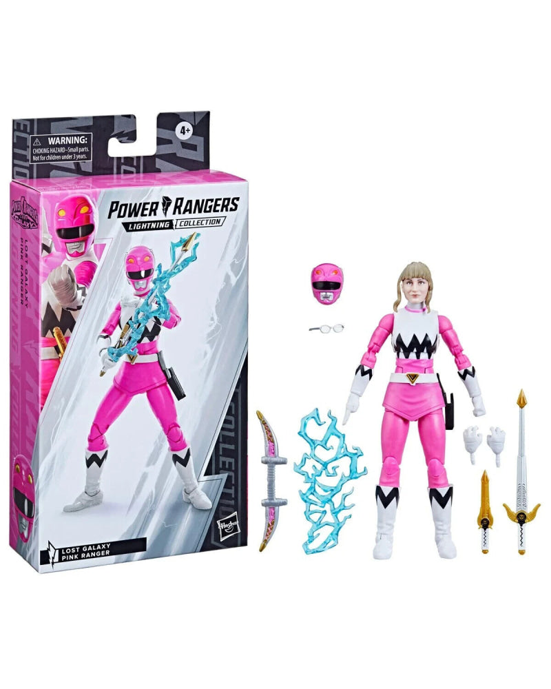 Power Rangers Lightning Collection - Lost Galaxy Pink Ranger Action Figure - Toys & Games:Action Figures & Accessories:Action Figures