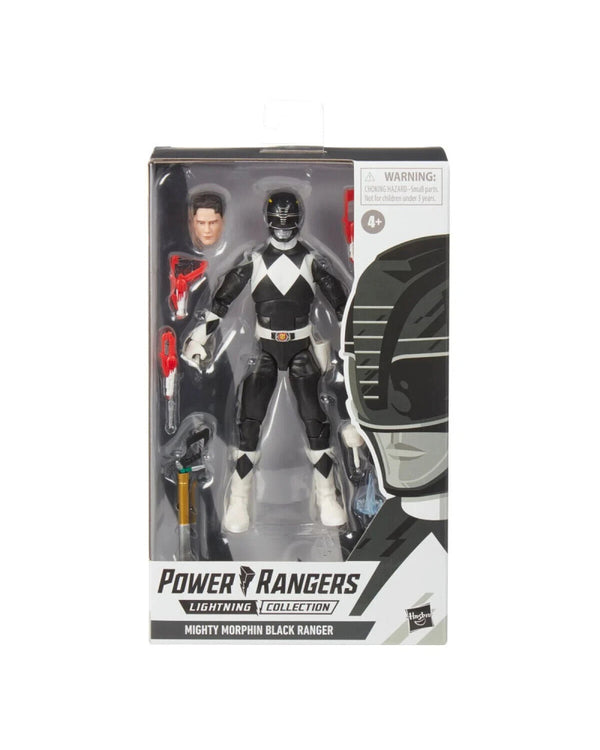 Power Rangers Lightning Collection - Mighty Morphin Black Ranger- COMING SOON - Toys & Games:Action Figures & Accessories:Action Figures