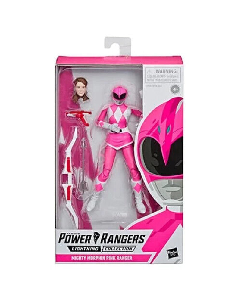 Power Rangers Lightning Collection Mighty Morphin Pink Ranger Figure COMING SOON - Toys & Games:Action Figures & Accessories:Action Figures