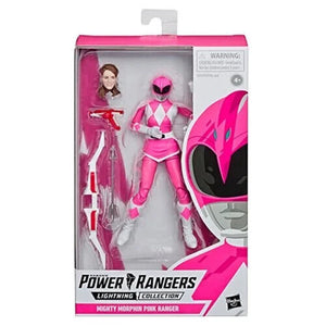 Power Rangers Lightning Collection Mighty Morphin Pink Ranger Figure COMING SOON - Toys & Games:Action Figures & Accessories:Action Figures