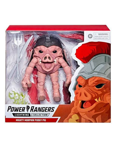 Power Rangers Lightning Collection - Mighty Morphin Pudgy Pig Action Figure - Toys & Games:Action Figures & Accessories:Action Figures