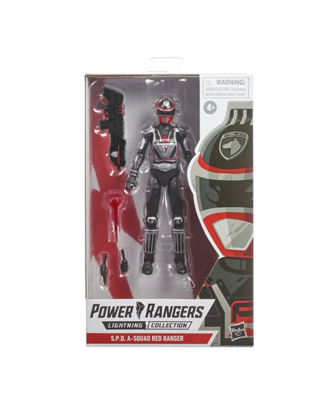 Power Rangers Lightning Collection - S.P.D. A-Squad Red Ranger 6 Action Figure - Toys & Games:Action Figures & Accessories:Action Figures