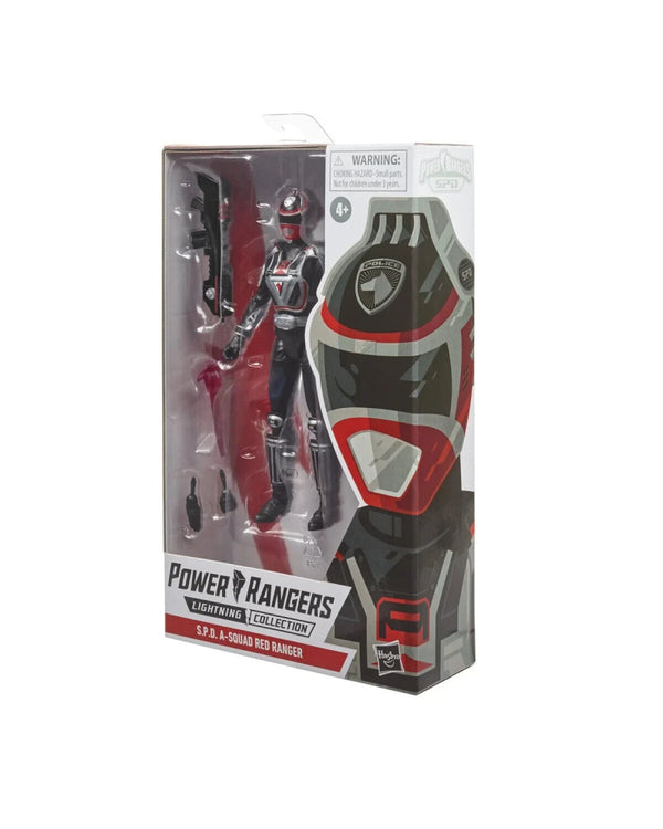 Power Rangers Lightning Collection - S.P.D. A-Squad Red Ranger 6 Action Figure - Toys & Games:Action Figures & Accessories:Action Figures