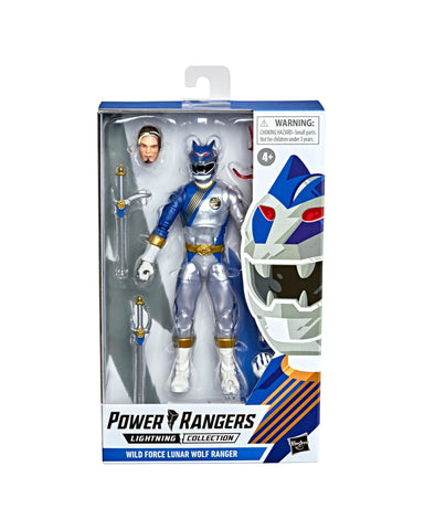 Power Rangers Lightning Collection - Wild Force Lunar Wolf Ranger Action Figure