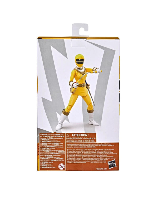 Power Rangers Lightning Collection - Zeo Yellow Ranger 6 Scale Action Figure - Toys & Games:Action Figures & Accessories:Action Figures