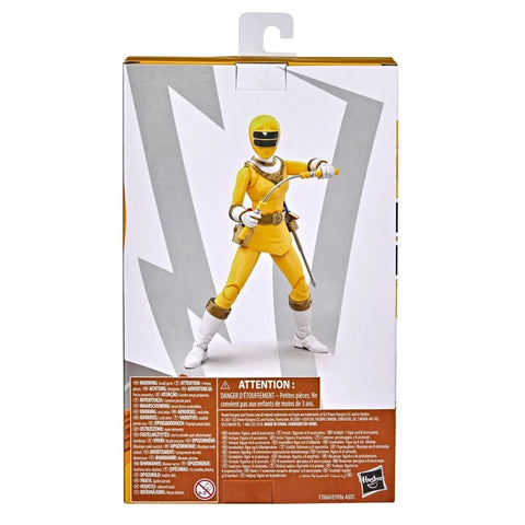 Power Rangers Lightning Collection - Zeo Yellow Ranger 6 Scale Action Figure - Toys & Games:Action Figures & Accessories:Action Figures