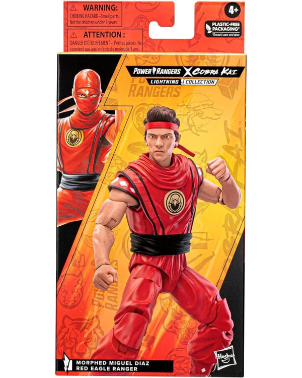 Power Rangers x Cobra Kai Lightning Collection - Morphed Miguel Diaz Red Ranger - Toys & Games:Action Figures & Accessories:Action Figures