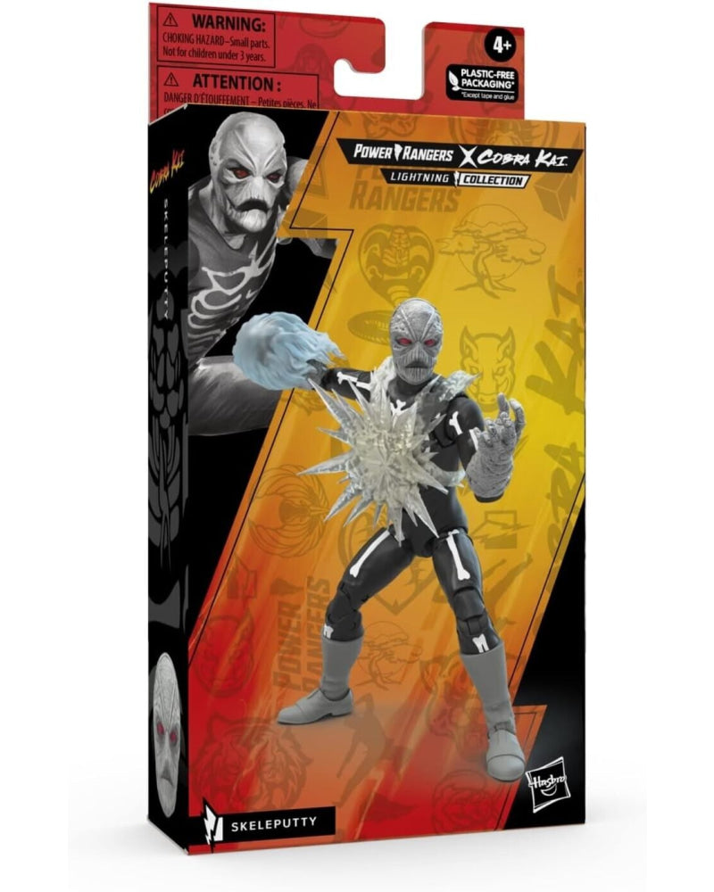 Power Rangers x Cobra Kai Lightning Collection - Skeleputty Action Figure - Toys & Games:Action Figures & Accessories:Action Figures