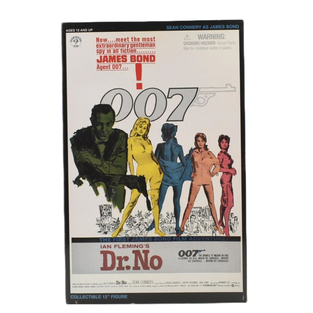 Sideshow James Bond Dr. No - Sean Connery as James Bond 12’’ Action Figure - Toys & Games:Action Figures & Accessories:Action Figures