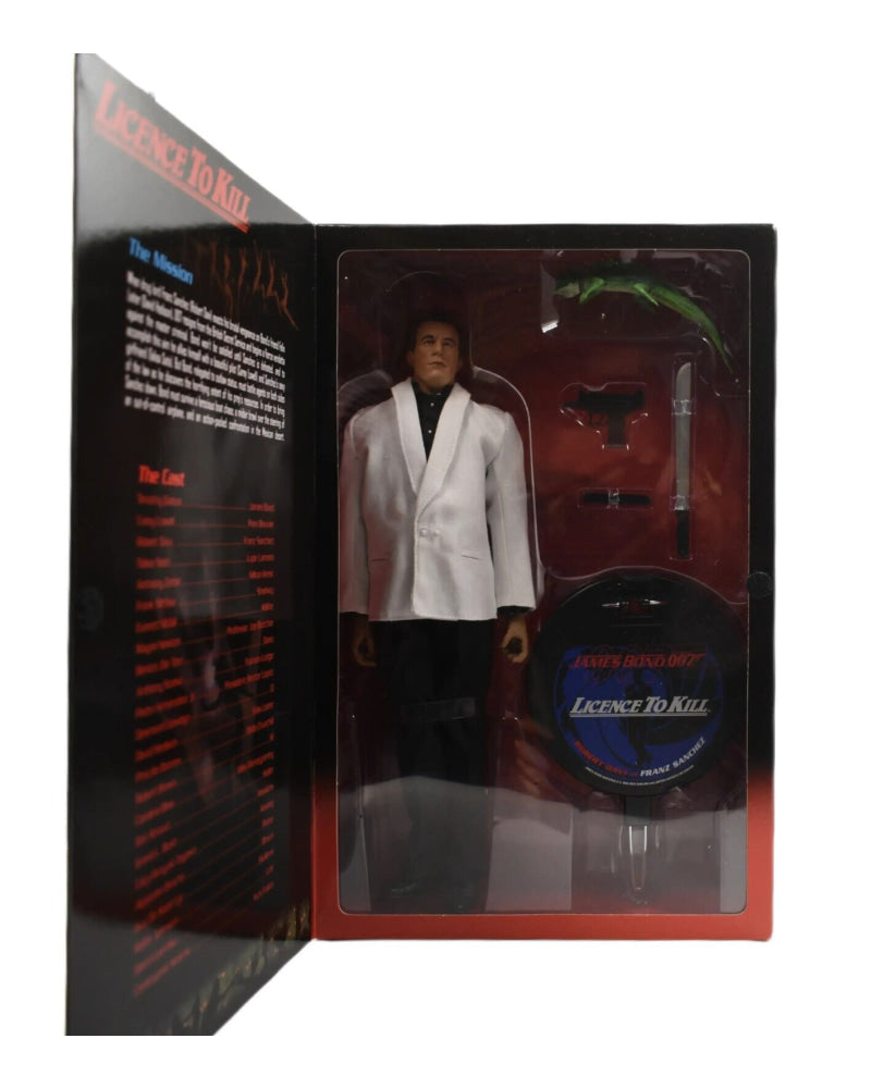 Sideshow James Bond License To Kill - Robert Davi as Franz Snachez Action Figure - Toys & Games:Action Figures & Accessories:Action Figures