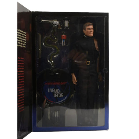 Sideshow James Bond Live and Let Die - Roger Moore as Bond 12’’ Action Figure - Toys & Games:Action Figures & Accessories:Action Figures