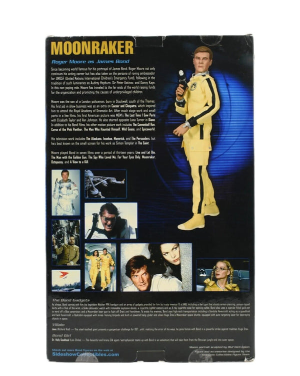 Sideshow James Bond Moonraker - Roger Moore as Bond 12’’ Action Figure - Toys & Games:Action Figures & Accessories:Action Figures