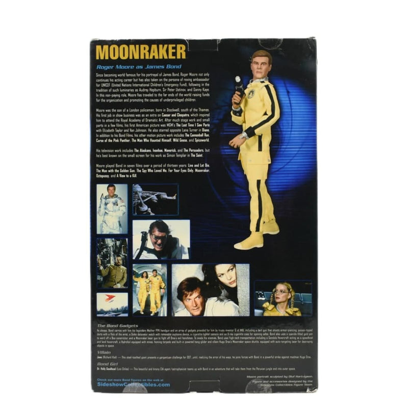 Sideshow James Bond Moonraker - Roger Moore as Bond 12’’ Action Figure - Toys & Games:Action Figures & Accessories:Action Figures