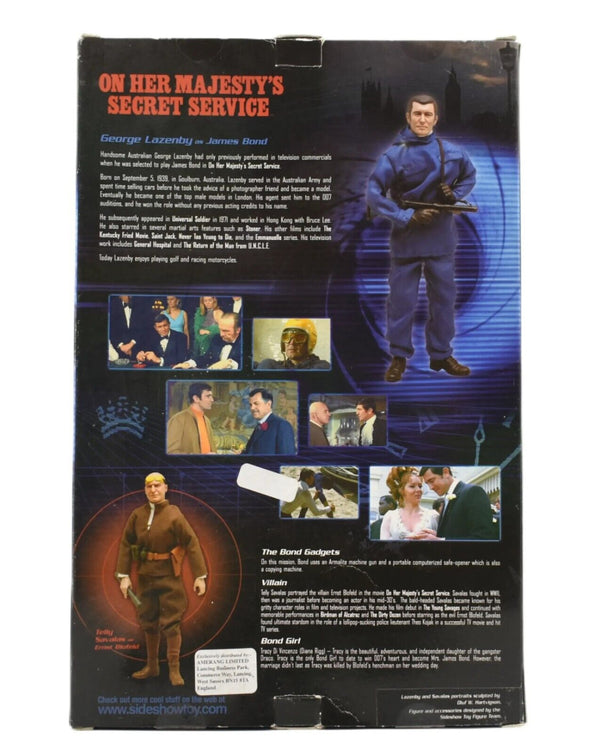 Sideshow James Bond On Her Majesty’s Secret Service - George Lazenby 12’’ Figure - Toys & Games:Action Figures & Accessories:Action Figures