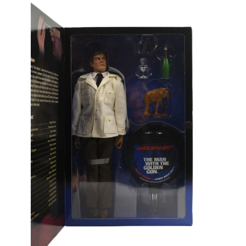 Sideshow James Bond The Man with The Golden Gun - Roger Moore as Bond 12’’ Figure - Toys & Games:Action Figures & Accessories:Action Figures