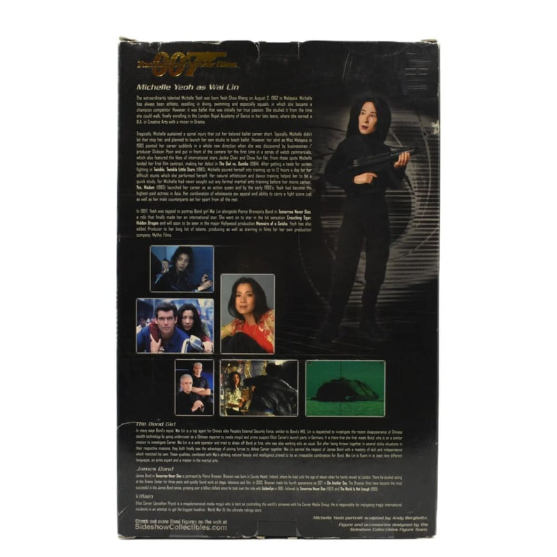 Sideshow James Bond Tomorrow Never Dies - Michelle Yeoh as Wai Lin 12’’ Figure - Toys & Games:Action Figures & Accessories:Action Figures