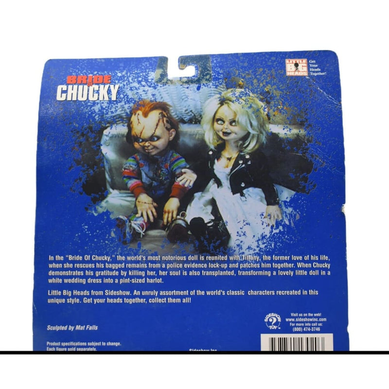 Sideshow Toys - Bride of Chucky - Chucky & Tiffany Little Big Heads Figurine Set - Toys & Games:Action Figures & Accessories:Action Figures