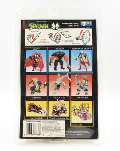 McFarlane Toys Spawn - Medieval Spawn Action Figure & Special Edition Comic Book - Toys & Games:Action Figures & Accessories:Action Figures