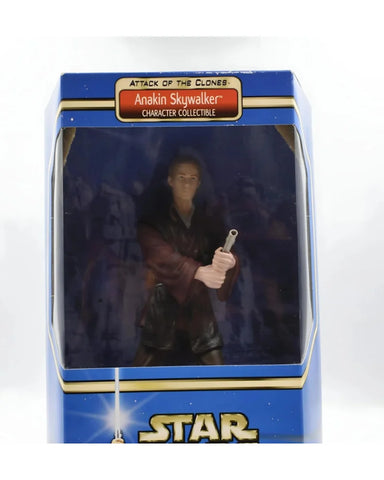 Star Wars Attack of The Clones Character Collectible Anakin Skywalker 12’’ Figure - Toys & Games:Action Figures & Accessories:Action Figures