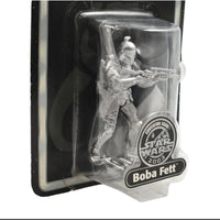 Star Wars 2003 Convention - Silver Boba Fett Exclusive Action Figure - Toys & Games:Action Figures & Accessories:Action Figures