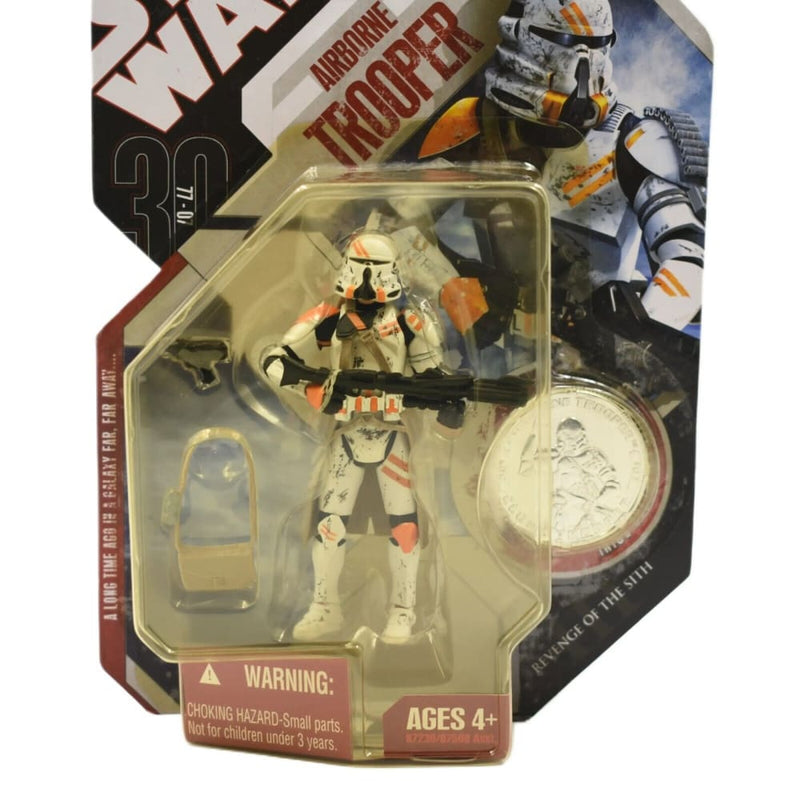 Star Wars 30th Anniversary Airborne Trooper (Revenge of The Sith) Action Figure - Toys & Games:Action Figures & Accessories:Action Figures