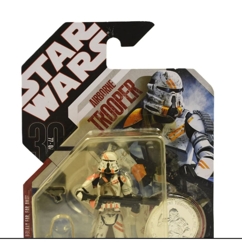 Star Wars 30th Anniversary Airborne Trooper (Revenge of The Sith) Action Figure - Toys & Games:Action Figures & Accessories:Action Figures