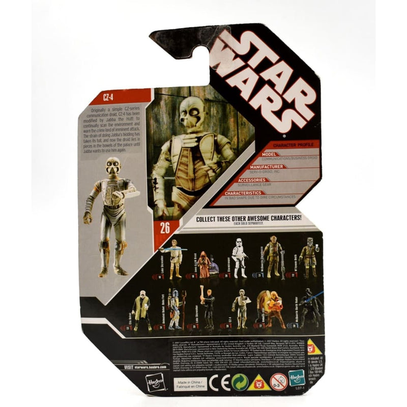 Star Wars 30th Anniversary - CZ-4 Jabba’s Palace Droid Action Figure - Toys & Games:Action Figures & Accessories:Action Figures