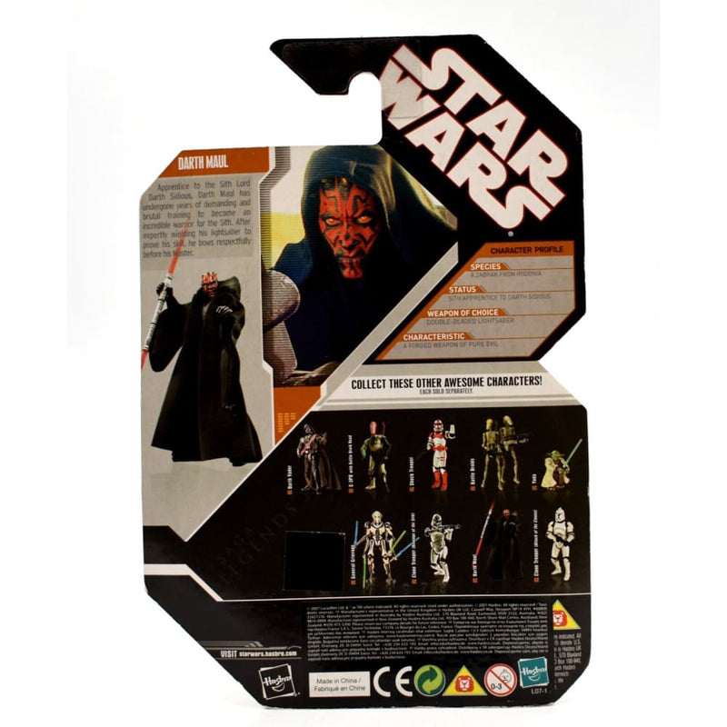 Star Wars 30th Anniversary - Darth Maul Action Figure - Toys & Games:Action Figures & Accessories:Action Figures