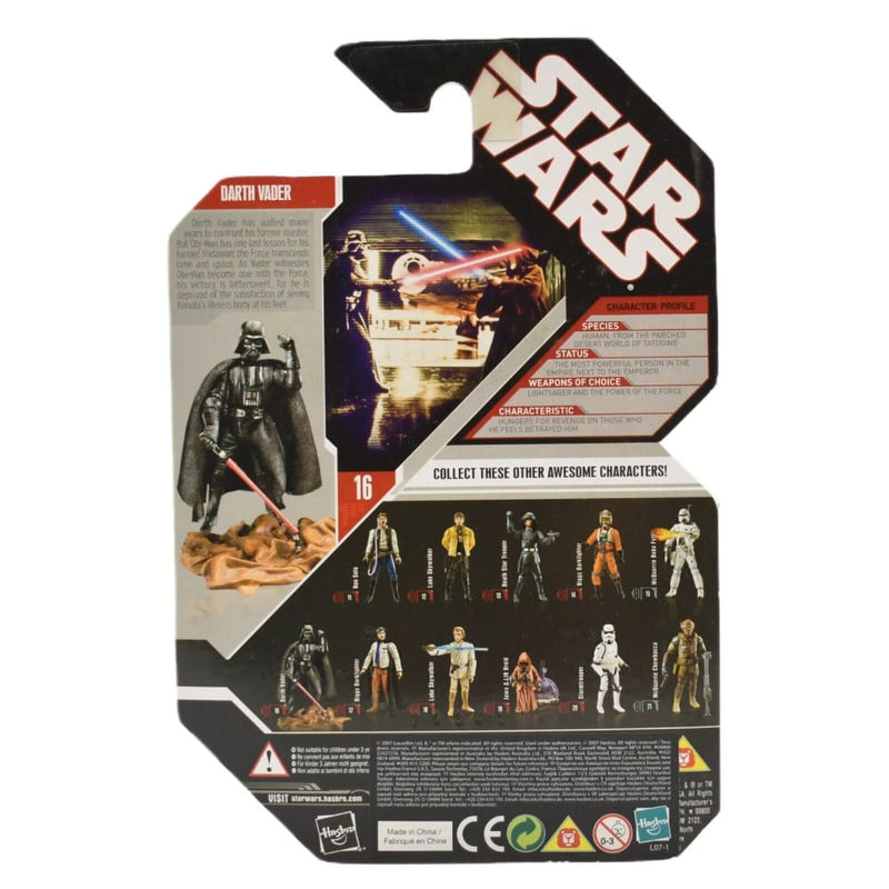 Star Wars 30th Anniversary - Darth Vader (A New Hope) Action Figure - Toys & Games:Action Figures & Accessories:Action Figures