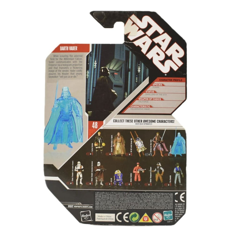 Star Wars 30th Anniversary - Darth Vader (Holographic) Action Figure - Toys & Games:Action Figures & Accessories:Action Figures