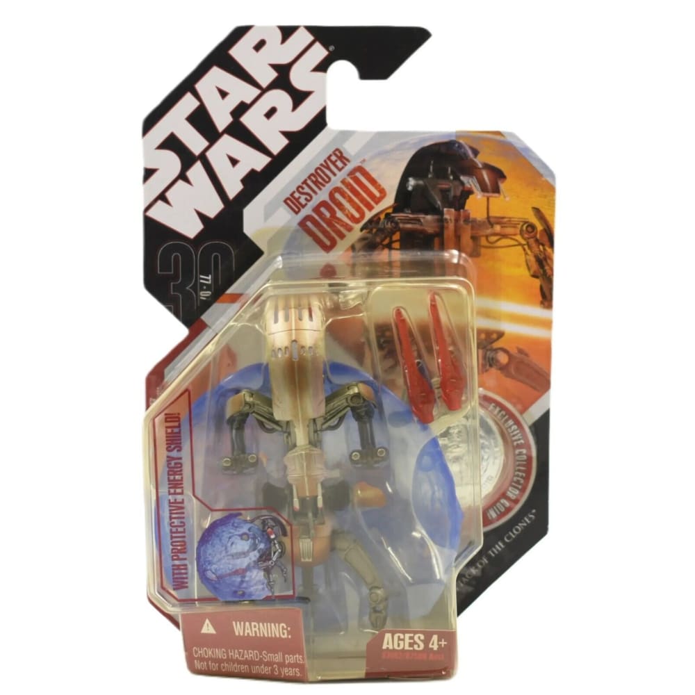 Star Wars 30th Anniversary - Destroyer Droid with Energy Shield Action Figure - Toys & Games:Action Figures & Accessories:Action Figures