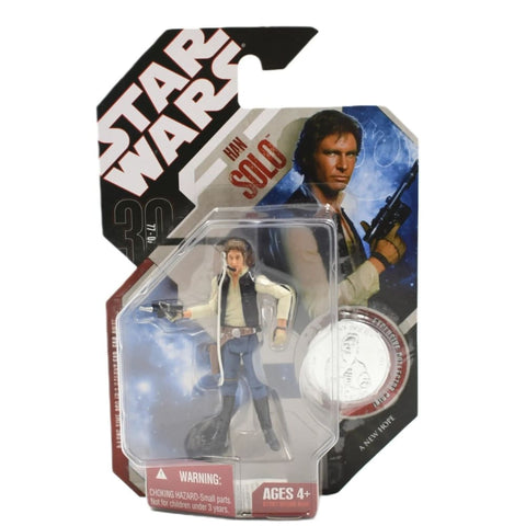 Star Wars 30th Anniversary - Han Solo (A New Hope) Action Figure - Toys & Games:Action Figures & Accessories:Action Figures